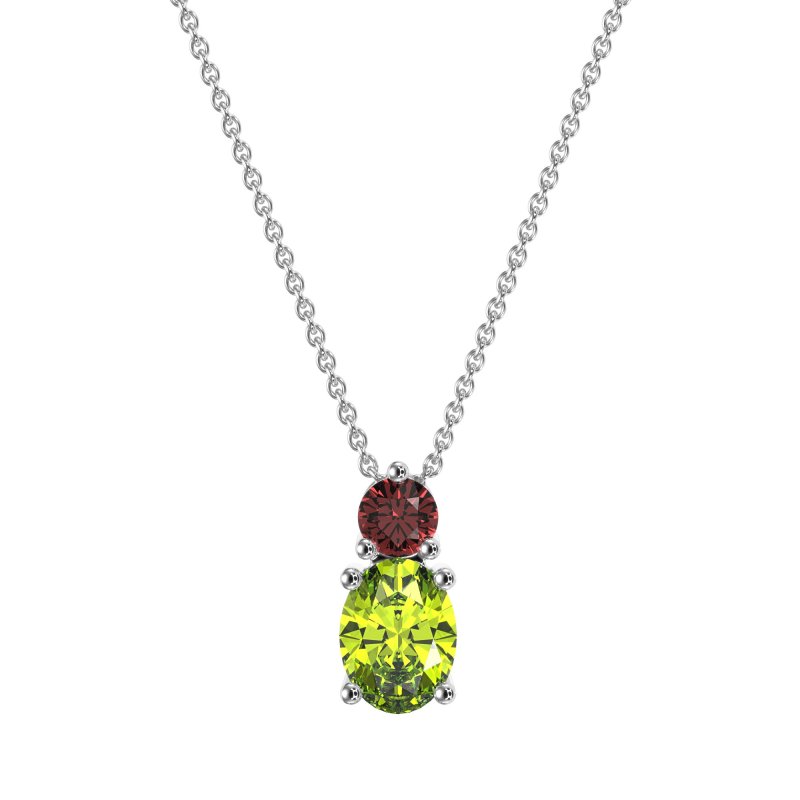Round and Oval Classic Necklace