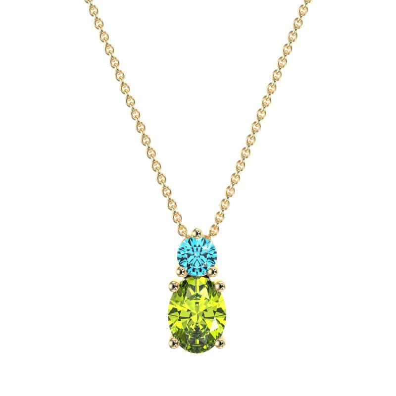 Round and Oval Classic Necklace
