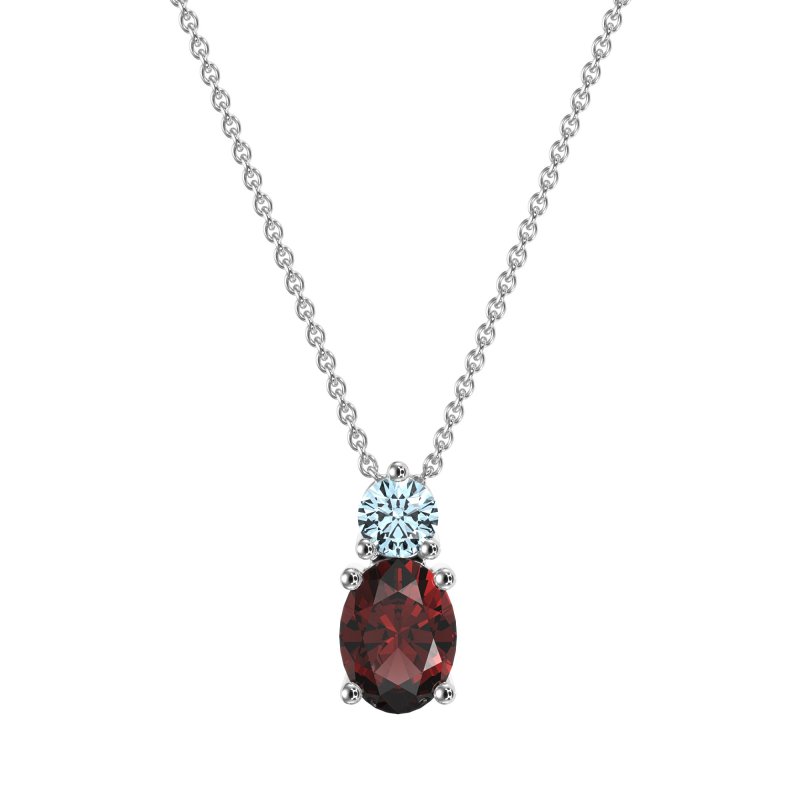 Round and Oval Classic Necklace