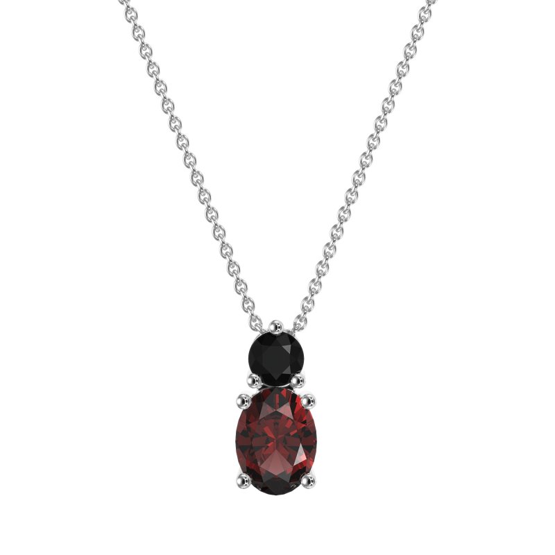 Round and Oval Classic Necklace