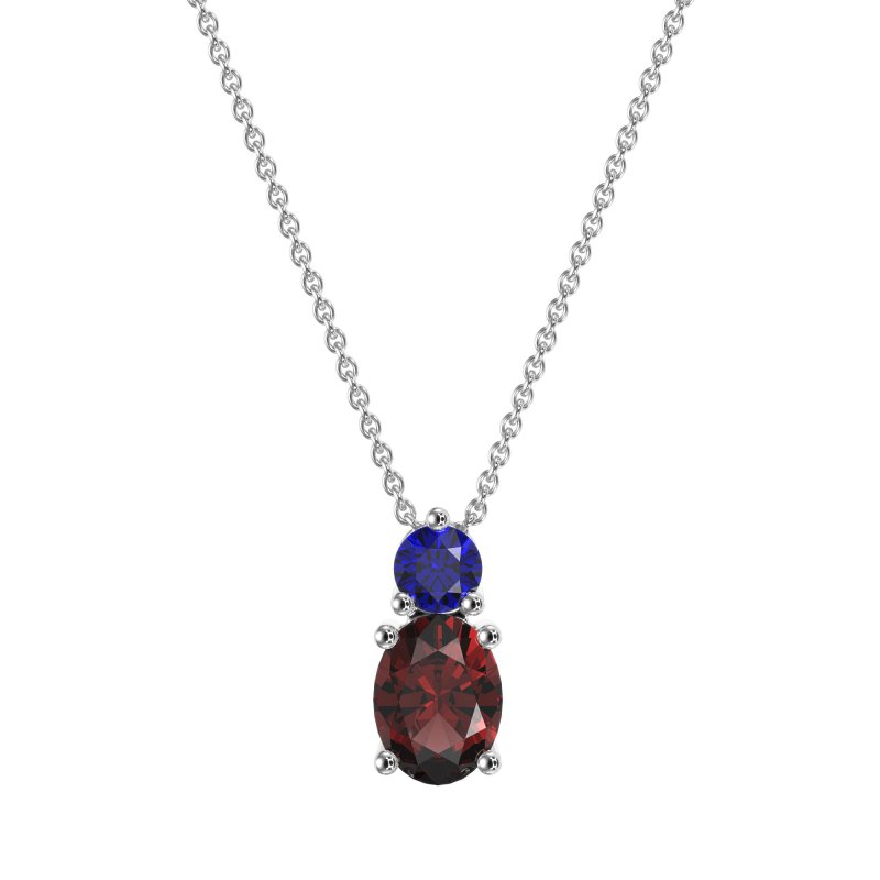 Round and Oval Classic Necklace