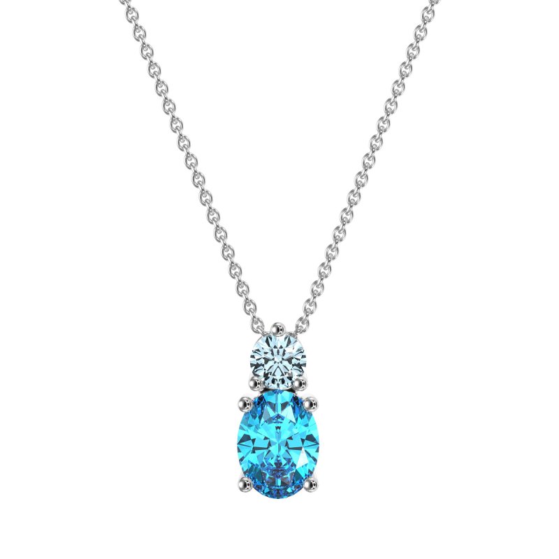 Round and Oval Classic Necklace
