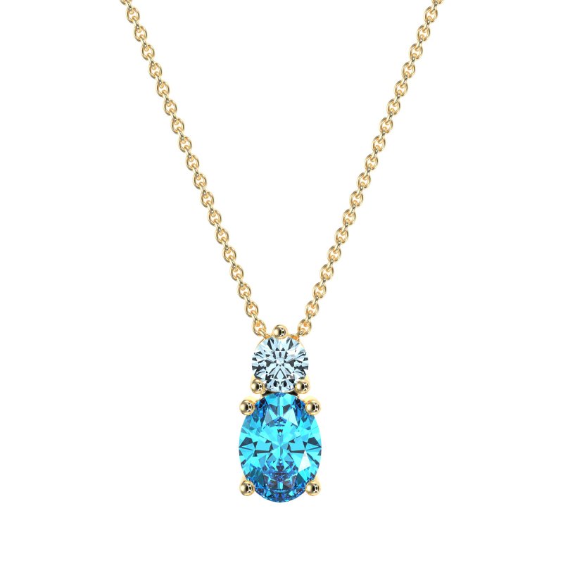 Round and Oval Classic Necklace