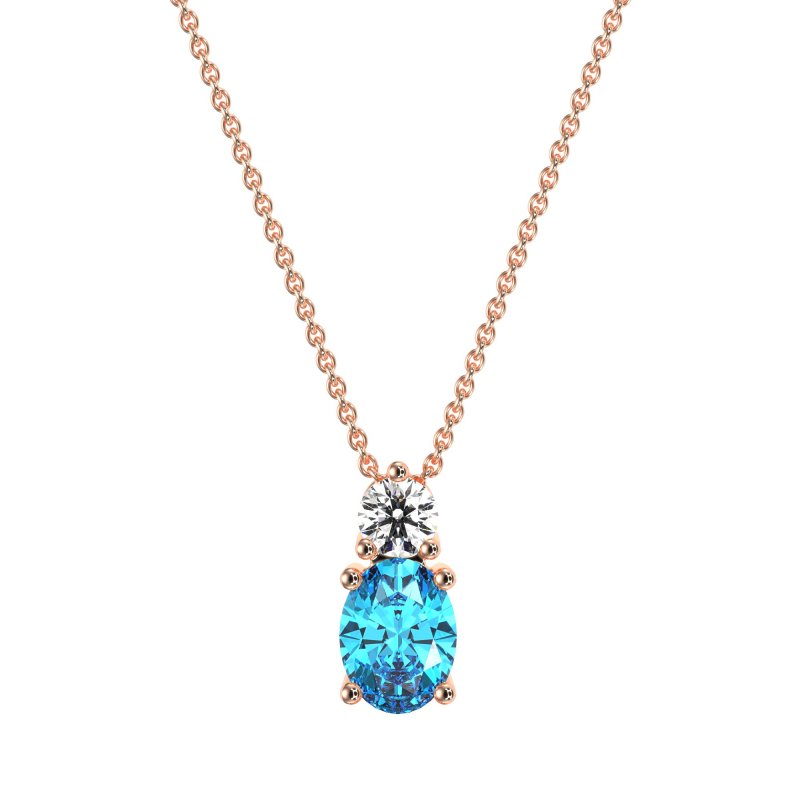 Round and Oval Classic Necklace