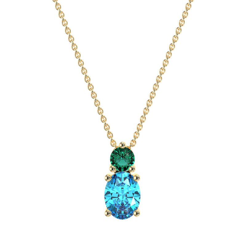 Round and Oval Classic Necklace