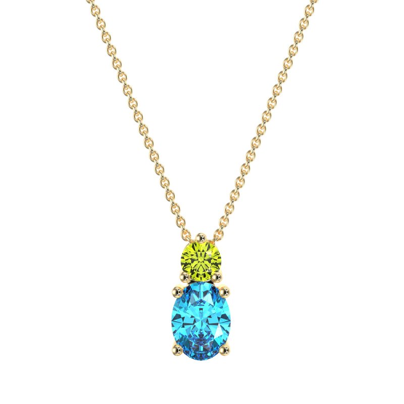 Round and Oval Classic Necklace