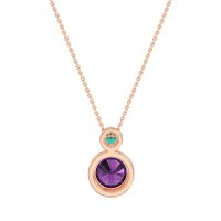 Double Round Classic Necklace