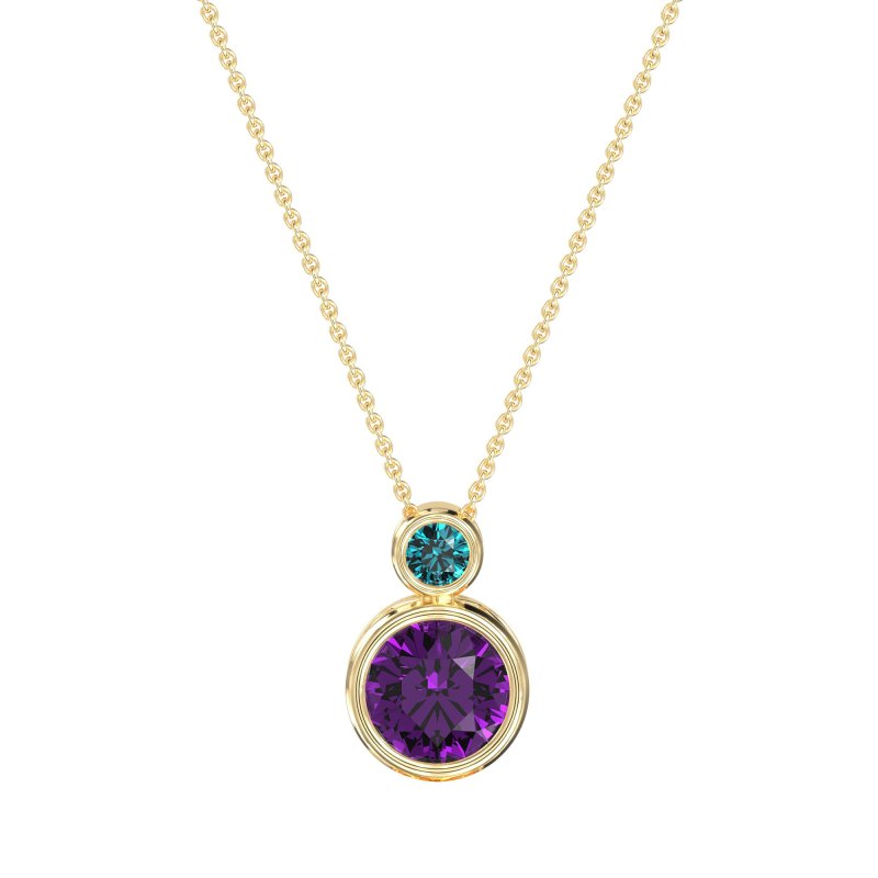 Double Round Classic Necklace