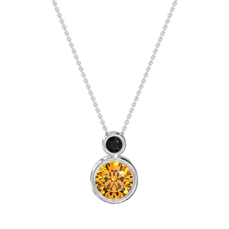 Double Round Classic Necklace