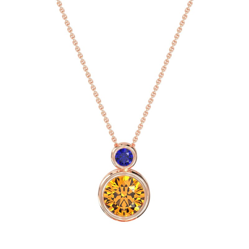 Double Round Classic Necklace