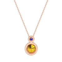 Double Round Classic Necklace