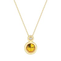 Double Round Classic Necklace