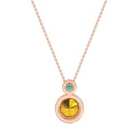 Double Round Classic Necklace