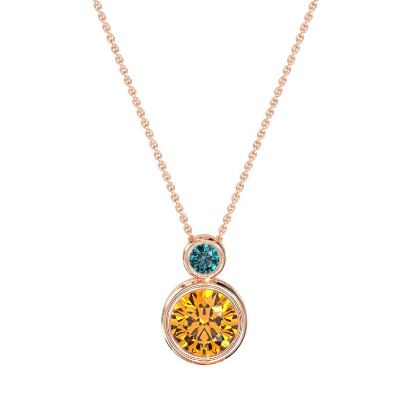 Double Round Classic Necklace