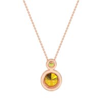 Double Round Classic Necklace
