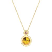 Double Round Classic Necklace