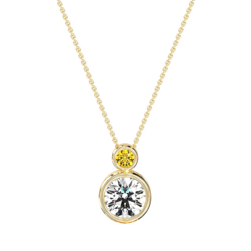 Double Round Classic Necklace