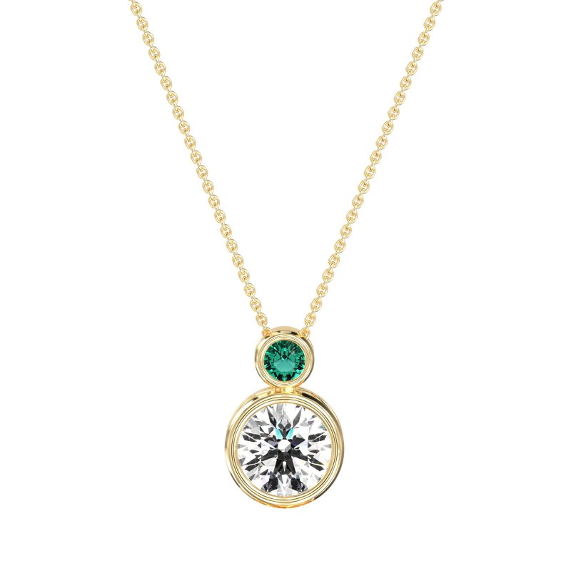 Double Round Classic Necklace