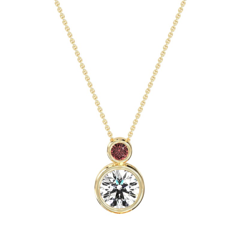 Double Round Classic Necklace