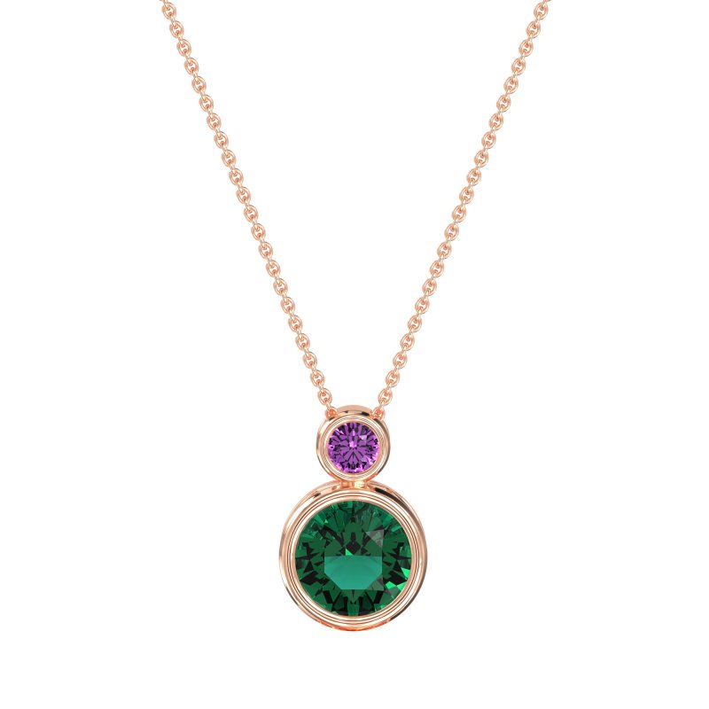 Double Round Classic Necklace