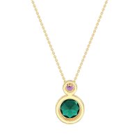 Double Round Classic Necklace