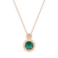 Double Round Classic Necklace