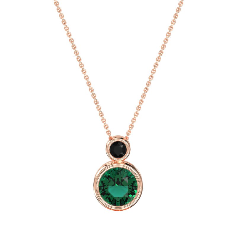 Double Round Classic Necklace