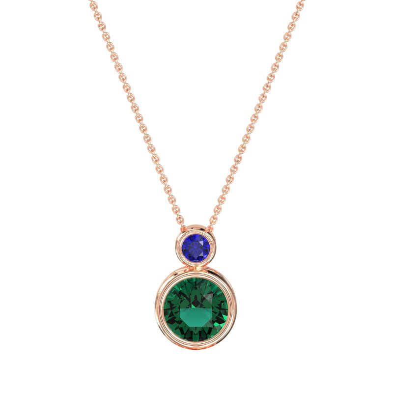 Double Round Classic Necklace