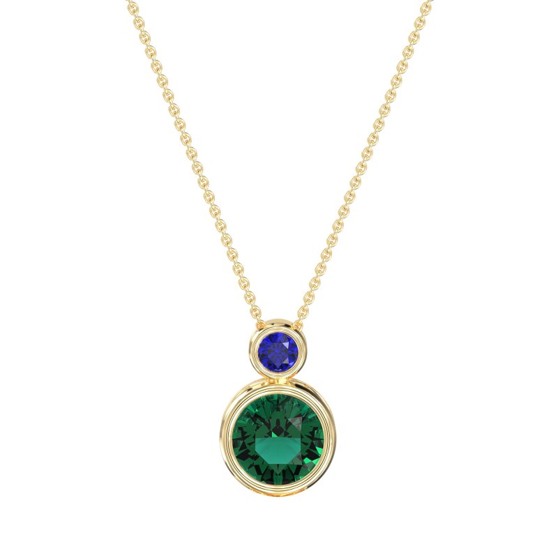 Double Round Classic Necklace