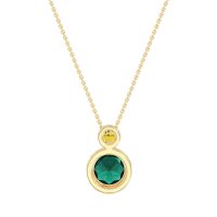 Double Round Classic Necklace