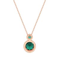 Double Round Classic Necklace