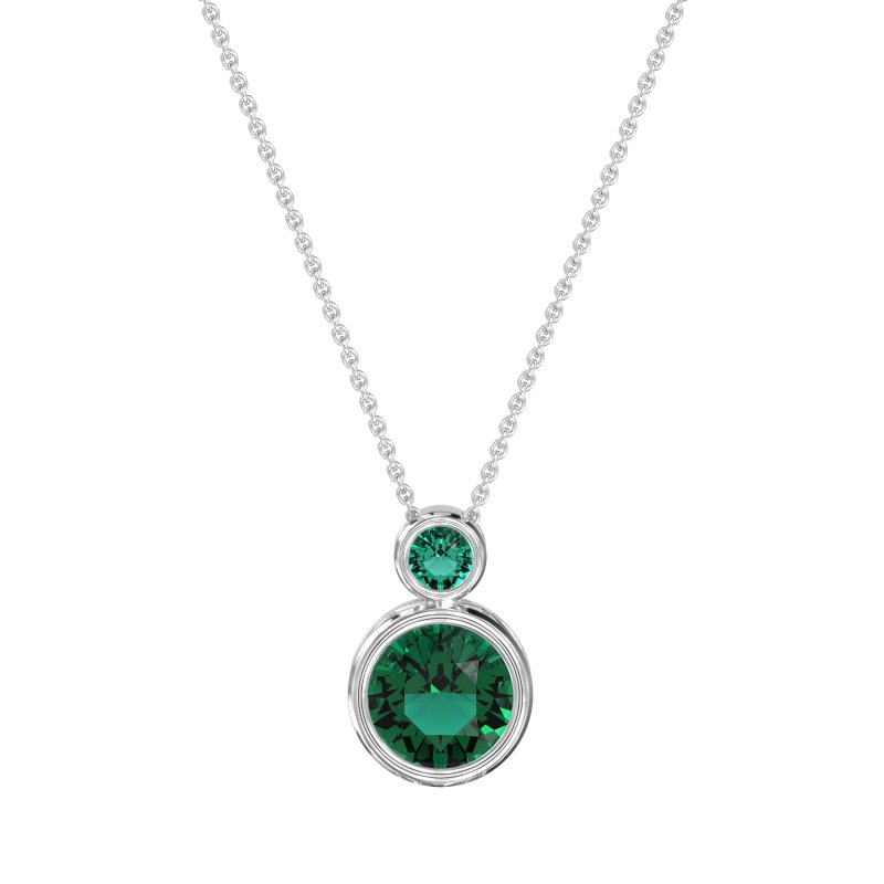 Double Round Classic Necklace