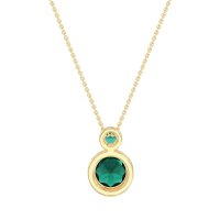 Double Round Classic Necklace