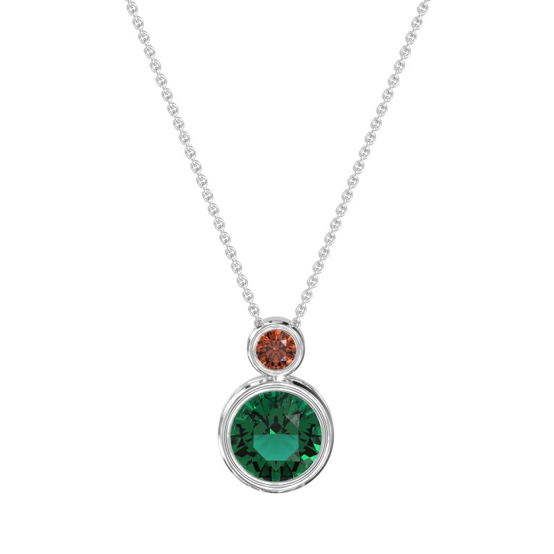Double Round Classic Necklace