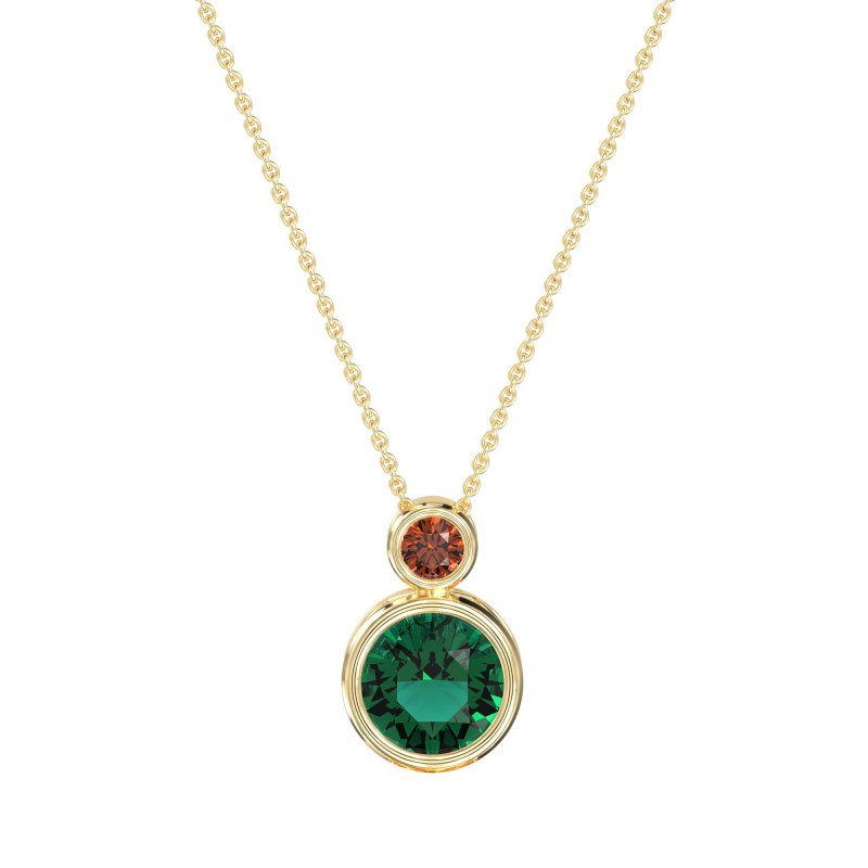 Double Round Classic Necklace