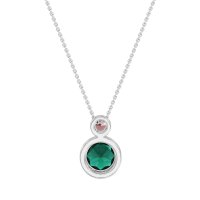 Double Round Classic Necklace