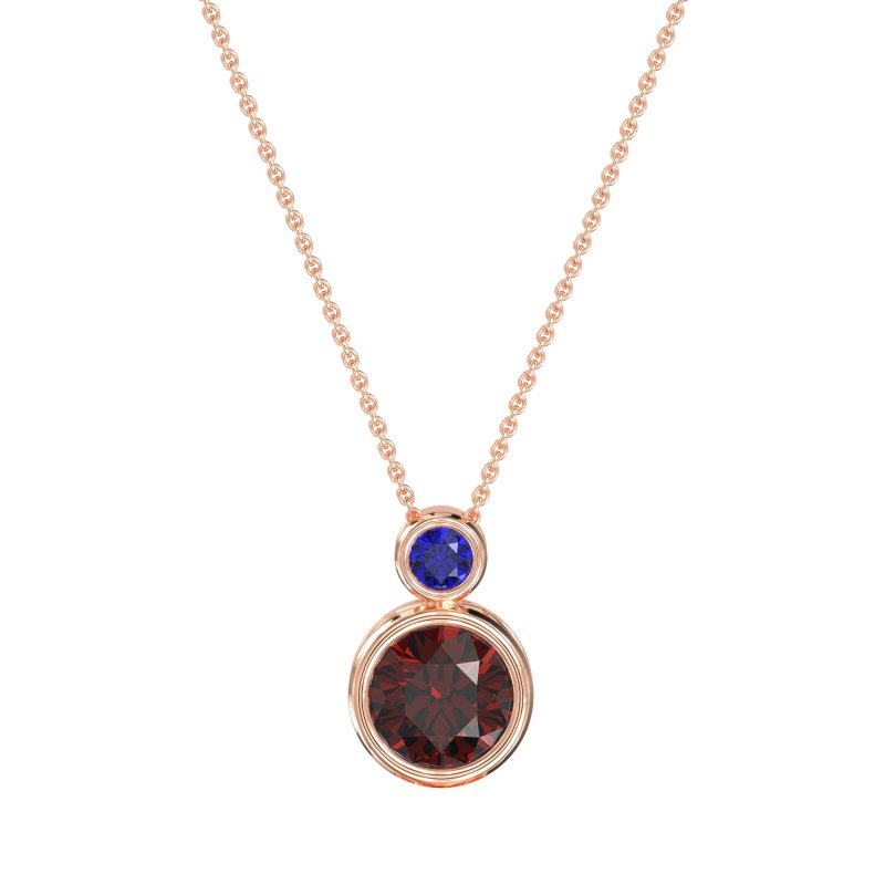 Double Round Classic Necklace