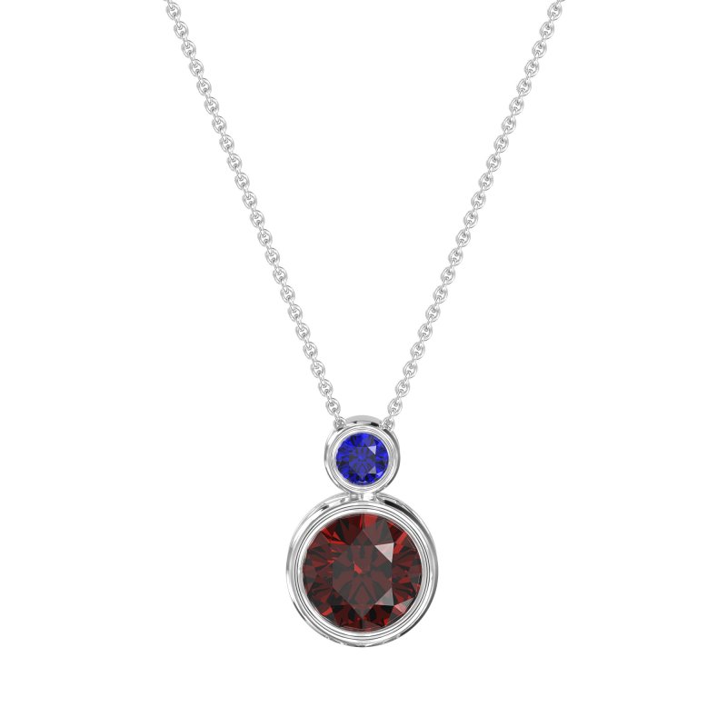 Double Round Classic Necklace