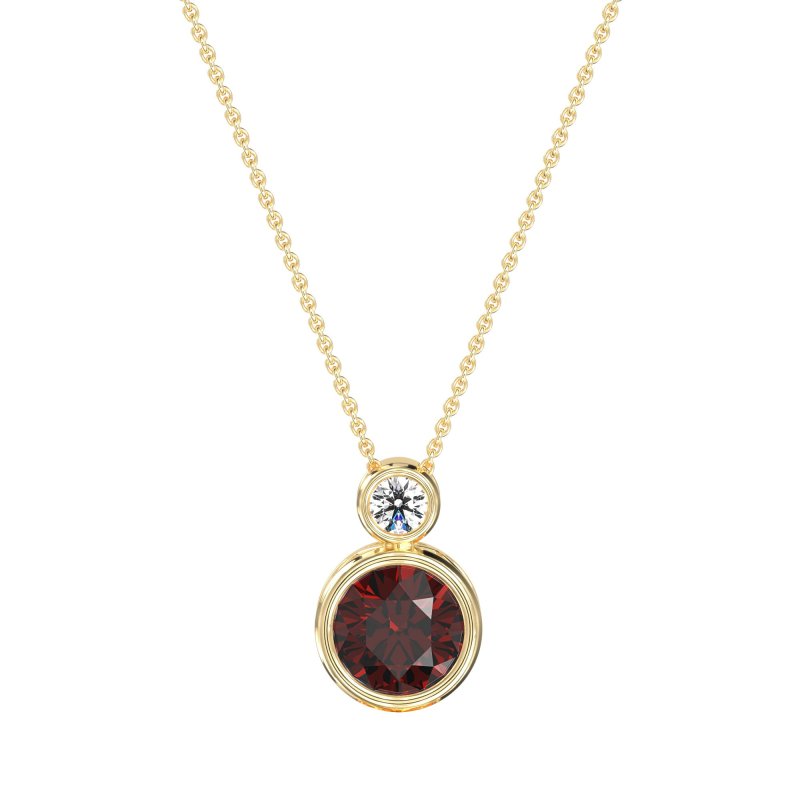 Double Round Classic Necklace
