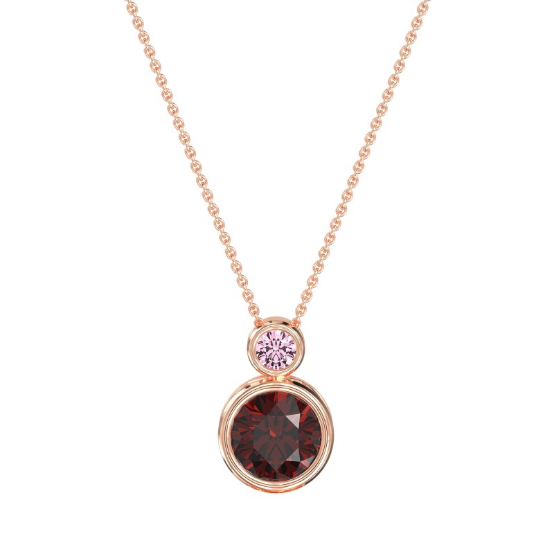 Double Round Classic Necklace