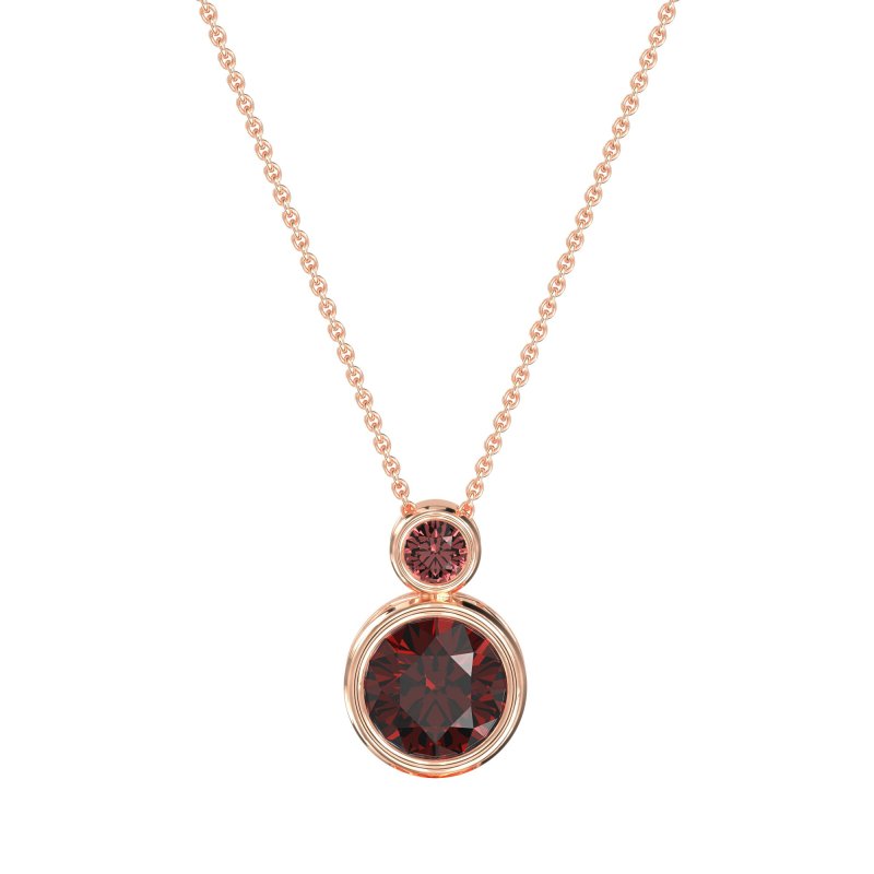 Double Round Classic Necklace