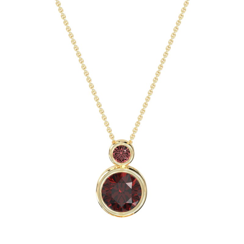 Double Round Classic Necklace