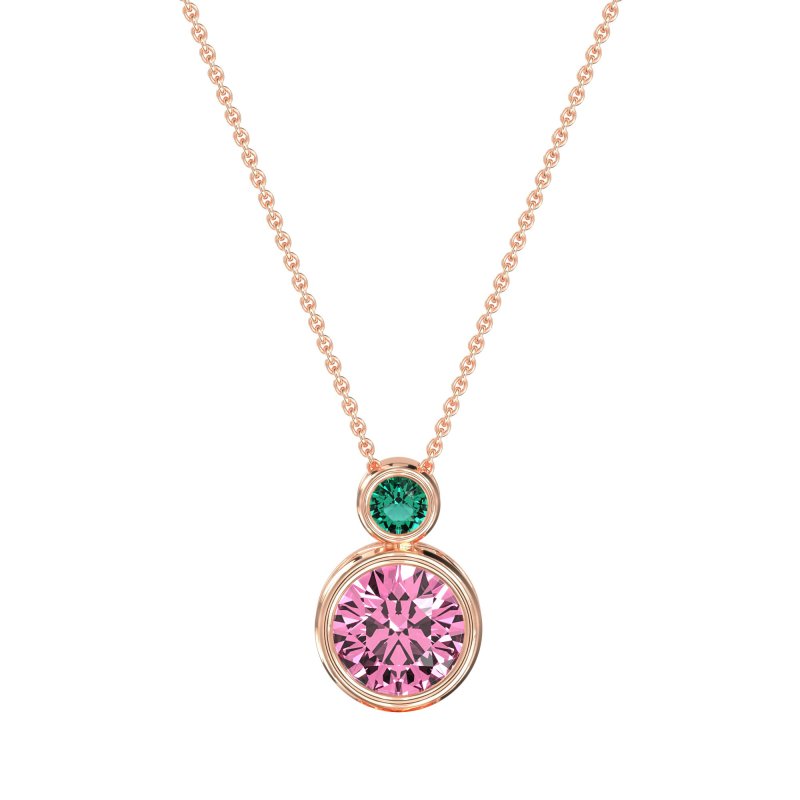 Double Round Classic Necklace