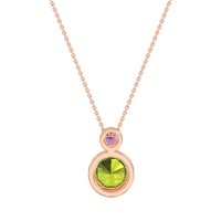 Double Round Classic Necklace