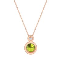 Double Round Classic Necklace
