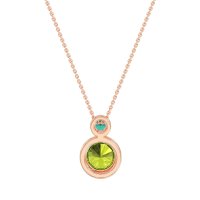 Double Round Classic Necklace