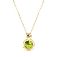 Double Round Classic Necklace
