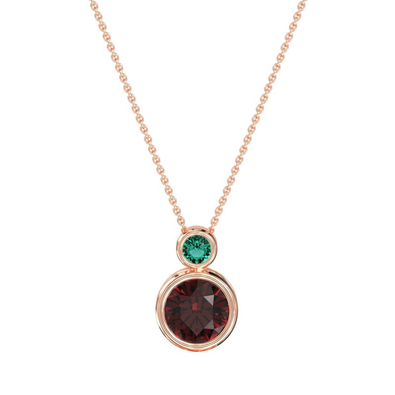 Double Round Classic Necklace
