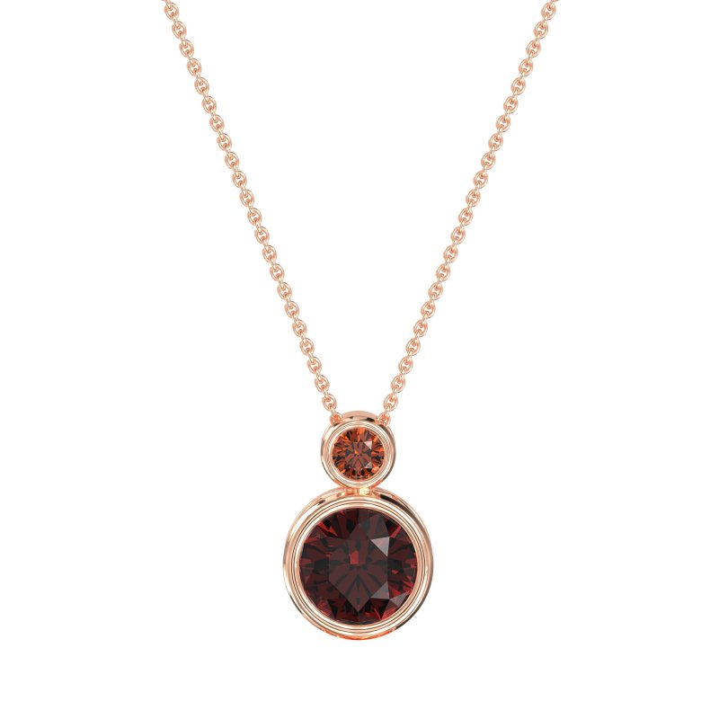 Double Round Classic Necklace