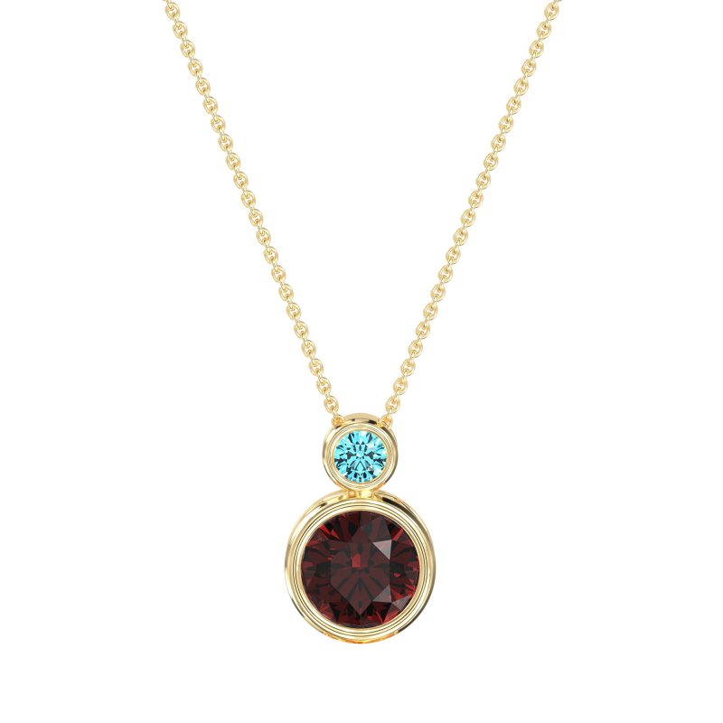 Double Round Classic Necklace